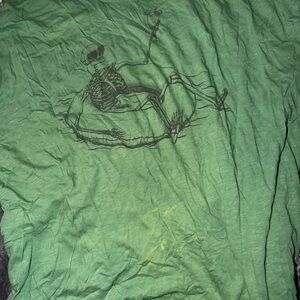 American Eagle Outfitters Green Short Sleeve Tee